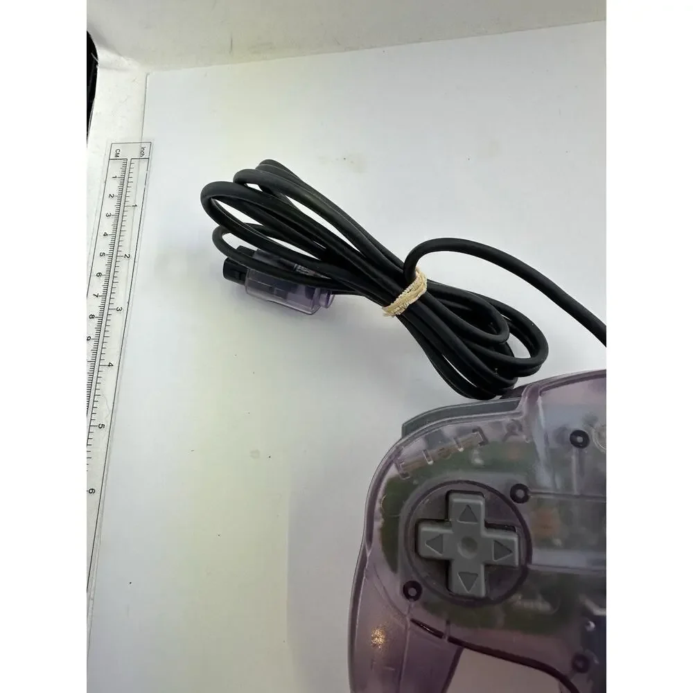 Nintendo 64 Atomic Purple N64 Controller Tight Stick Tested Fast Shipping Retro